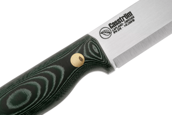 CASSTROM No.8 SFK Green micarta CASS-12807 - KNIFESTOCK