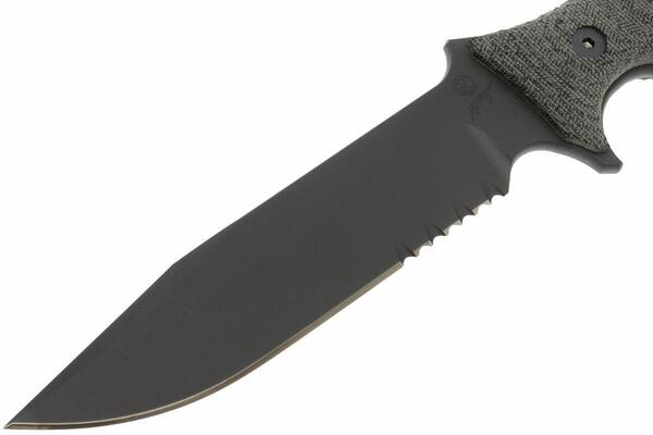 Chris Reeve Pacific MagnaCut Serrated Black PAC-1001 - KNIFESTOCK