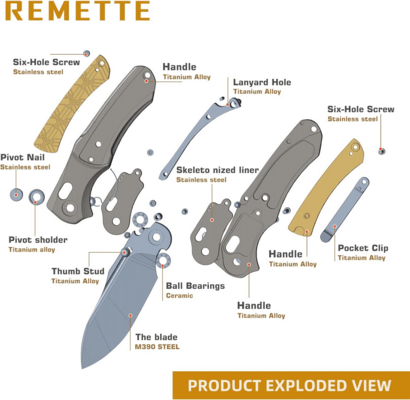 REMETTE  RT-Chameleon WD109-B RT-Chameleon WD109-B - KNIFESTOCK