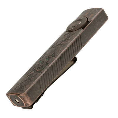 Olight Arkfeld Pro Copper Bones Limited Edition Flashlight with LED, UV Light, and Class 1R Laser - KNIFESTOCK