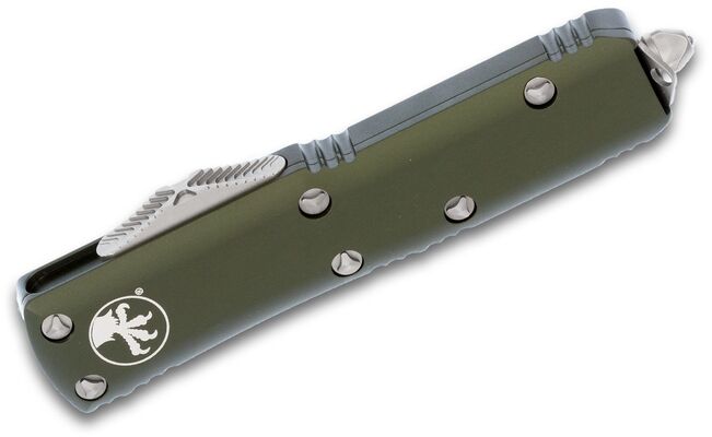 Microtech UTX-85 S/E Stonewash Standard OD Green 231-10OD - KNIFESTOCK