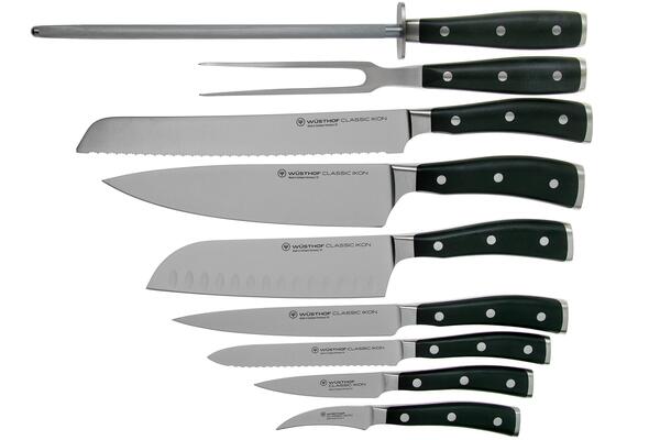 WUSTHOF Classic Ikon 9-piece knife set 1090370901 - KNIFESTOCK
