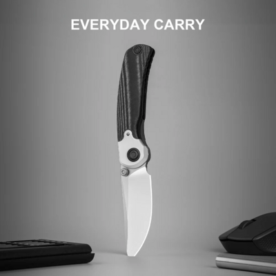 Kizer PIONEER L.F Nitro-V Aluminum &amp; Micarta ZX-FK03A6 - KNIFESTOCK
