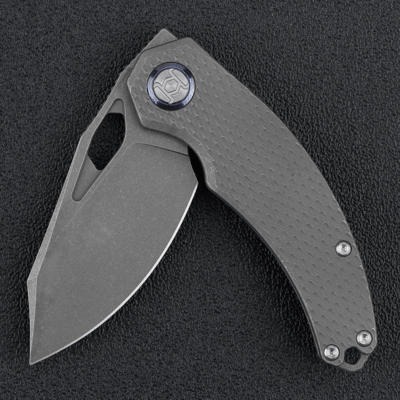 Kunwu Compadre Stonewash VANAX Titanium Stonewash Diamond Texture K706C-T1 - KNIFESTOCK