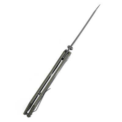 Tenable Colibri Tech Gray TiCn Coated Nitro V Liner Lock T1060A2 - KNIFESTOCK