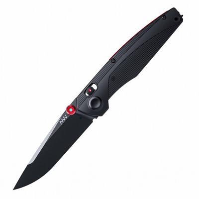 ANV Knives A100 - ELMAX, DLC, Alock, GRN Black ANVA100-001 - KNIFESTOCK