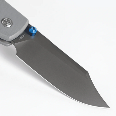 Vosteed Raccoon 14C28N Destroyer Szürke, Szürke G10 A2918 - KNIFESTOCK