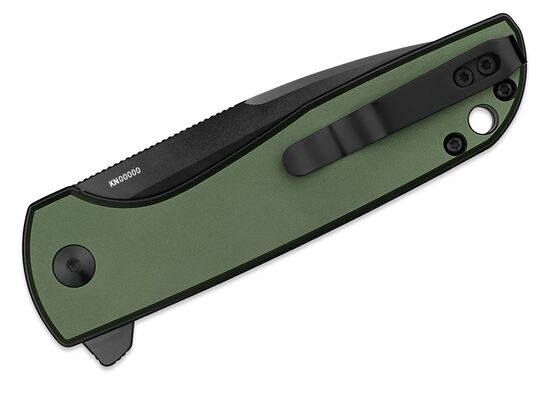Oknife 154CM, Aluminium, OD Green Freeze (OD Green Aluminium Handle) - KNIFESTOCK