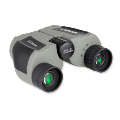 Carson Scout 8x22mm Binoculars  - Compact Porro Prism - Box JD-822 - KNIFESTOCK
