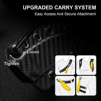 Kizer Drop Bear Fix S45VN,Matte DLC Ultra,Norplex UltreX™ Micarta - KNIFESTOCK