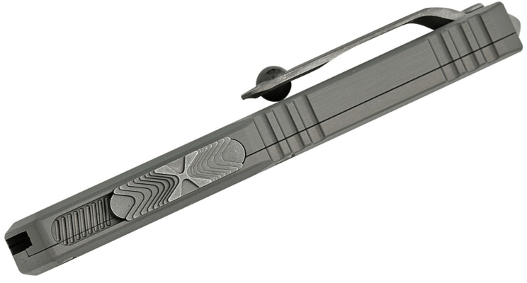 Microtech ULTRATECH GEN III ZBP S/E M390MK Apocalyptic Natural Clear Aluminum Handles 1121-11APNC - KNIFESTOCK