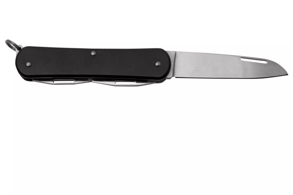 Couteau Pliant Fox-Knives FOX VULPIS Acier Inoxydable N690co Lame Polie, Manche Aluminium Noir FX-V - KNIFESTOCK