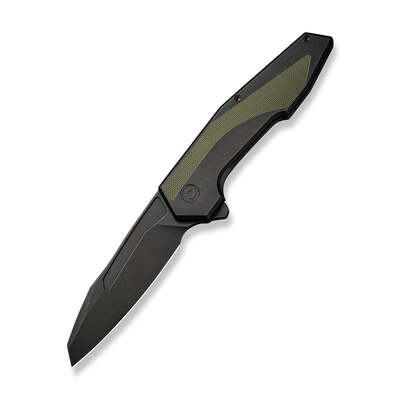 Civivi Hypersonic Black Stonewashed 14C28N/From Green G10 C22011-1 - KNIFESTOCK