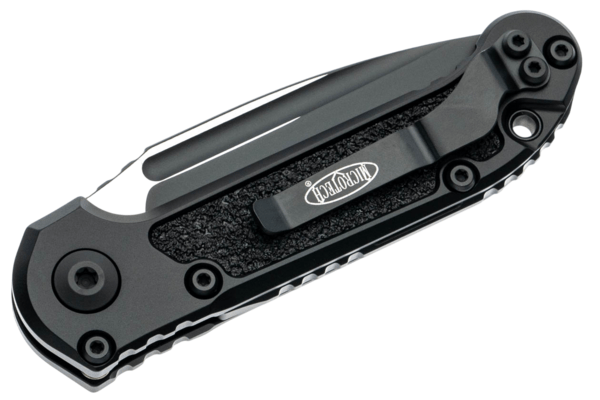 Microtech LUDT BLACK BLADE STD BLACK HANDLE 1135-1T - KNIFESTOCK