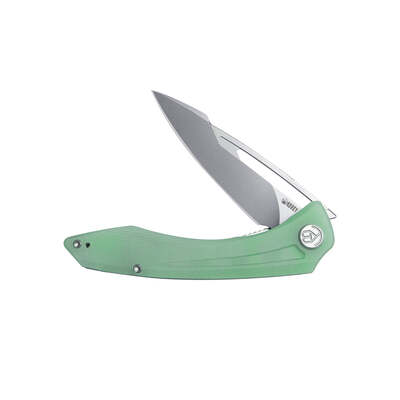Kubey Merced Folding Knife Jade G10 Handle KU345D - KNIFESTOCK