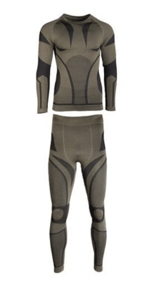 STURM SOUS-VÊTEMENTS FONCTIONNELS &#039;PERFORMANCE&#039; OLIVE S/M 11225001-001 - KNIFESTOCK