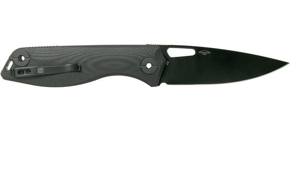 Real Steel Sidus Black G10, Liner Lock D2 RE-7461B - KNIFESTOCK