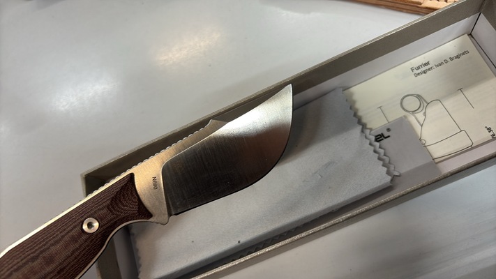 Real Steel Furrier Skinner | Outdoor&amp;Hunting Fixed RE-3611RM - KNIFESTOCK