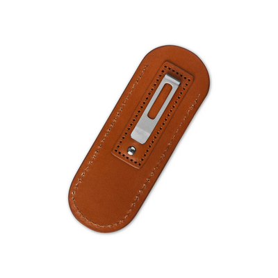 QSP Knife Baby Penguin  14C28N, 2 tone stonewash-satin,  G10 + copper foil QS130BP-C1 - KNIFESTOCK