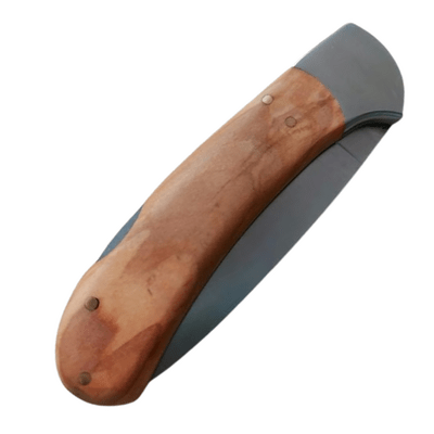 Joker COCKER ZSEBKÉS OLÍVAFA MARKOLATTAL H/ 9 CM NO47 - KNIFESTOCK