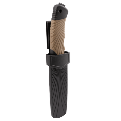CJH Belt Knife, black/brown - KNIFESTOCK