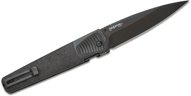 COLD STEEL CALEDONIAN 60 SERIES / 9.25&quot; OVERALL / 4.25&quot; BLADE / 3.8MM THICK / 20CV / CARBON FIBER HA - KNIFESTOCK