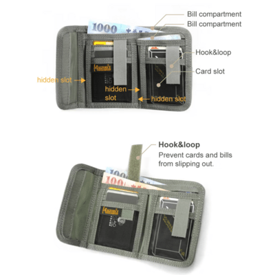 Magforce Seal Wallet Green #0229G - KNIFESTOCK