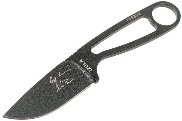 ESEE Izula Noire avec Étui Noir Modèle Signature IZULA-B-SIG - KNIFESTOCK