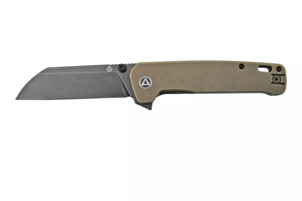 QSP Knife Penguin Plus 20CV, Titanium, Bronze Stonewashed QS130XL-B - KNIFESTOCK