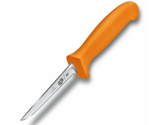 VICTORINOX Fibrox Small Poultry Knife 9 cm, Orange 5.5909.09S - KNIFESTOCK