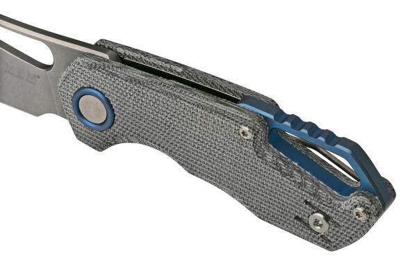 MKM ISONZO M390 Black canvas micarta BÖHLER M390 MK FX03M-3BC - KNIFESTOCK
