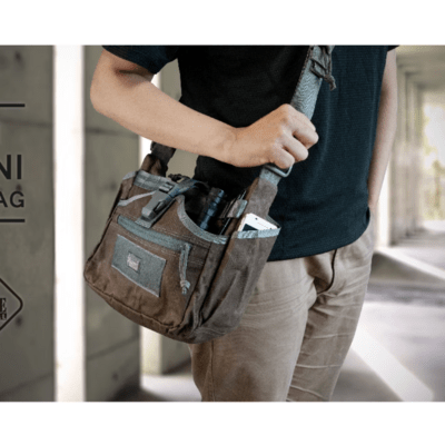 Magforce Mini Gemini Sling Bag - 500D W/P Black #A0901B02 - KNIFESTOCK