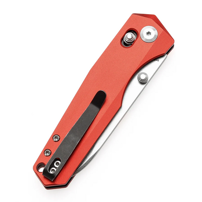 TENABLE KNIVES Beaver Stonewashed Nitro-V 0.125&#039;&#039;/3.2mm Dark Red Anodized Aluminum T1105V3 - KNIFESTOCK