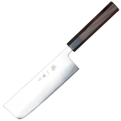 Dellinger Nakiri Knife 165 mm - Hokiyama - Tosa-Ichi - Dark Octagonal - KNIFESTOCK