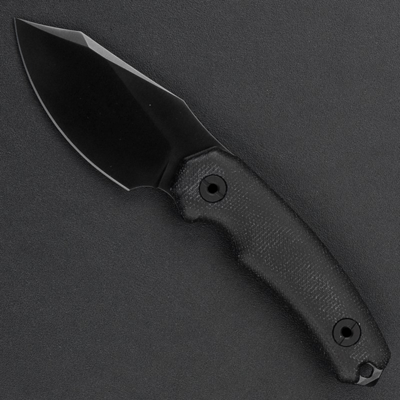 Kunwu STIFFY D. Black Micarta, VANADIS 4 DLC - KNIFESTOCK