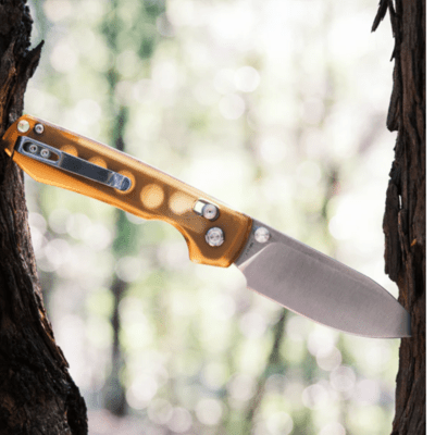 Vosteed Raccoon(Crossbar Lock) Nitro-V Satin PEI A0531 - KNIFESTOCK