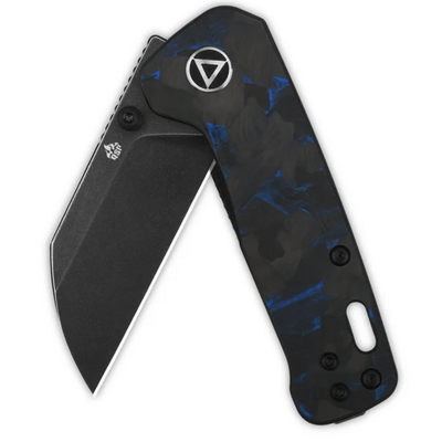 QSP Messer Penguin Mini 14C28N, CF Overlay G10 Blau QS130XS-D2 - KNIFESTOCK