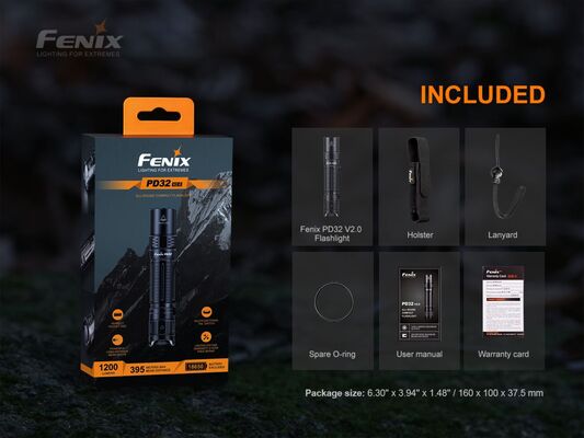 Fenix LED baterka Fenix PD32 V2.0 1200 lm  PD32V20  - KNIFESTOCK