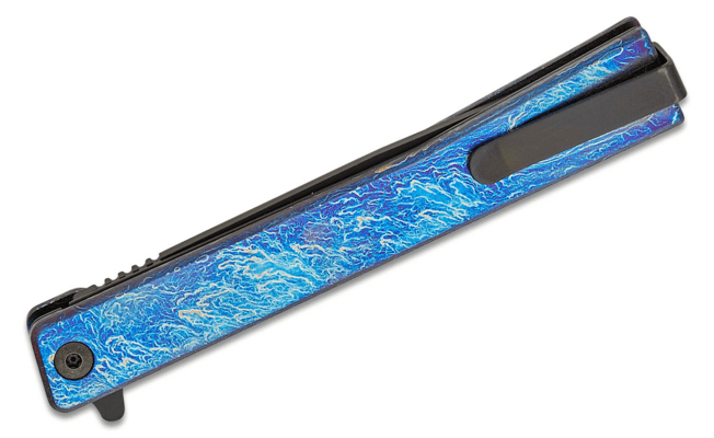 Ocaso Solstice Titanium Anodized + Black 10DBB - KNIFESTOCK
