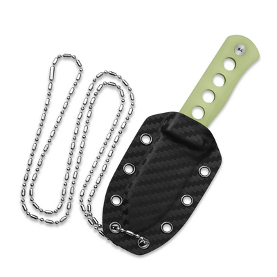 QSP Knife Canary Neck Knife  Sandvik 14C28N, stonewash QS141-K1 - KNIFESTOCK