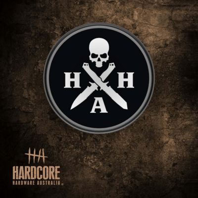 Hardcore Hardware HHA PVC Patch - 2018 HHA GITD Patch 2018 GITD Patch - KNIFESTOCK