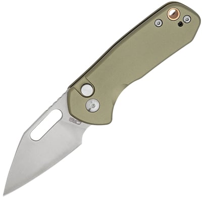 CJRB Mini Pyrite Green AR-RPM9 Aluminium J1933-GN - KNIFESTOCK