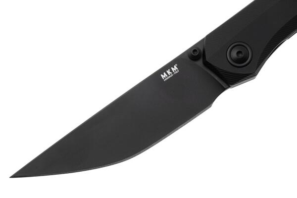 MKM DETONARIO – M390 NERO PVD bld - MANICO E CLIP IN ALLUMINIO ANODIZZATO NERO, LINER LOCK IN ACCIAI - KNIFESTOCK