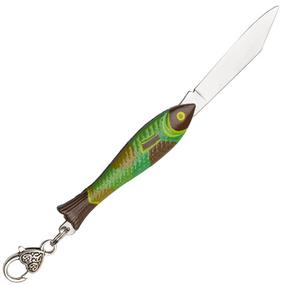 MIKOV rybička 130-NZn-1/CAMOUFLAGE vreckový nôž 5.5 cm - KNIFESTOCK
