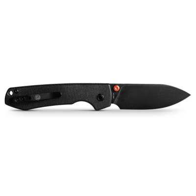 Vosteed Raccoon(Top Liner Lock) 14C28N Black Stonewash Black Micarta A2902 - KNIFESTOCK