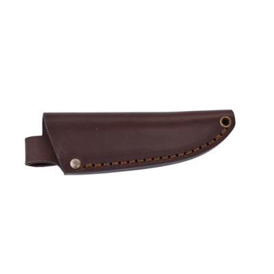 Brisa PK70Fx - Bocote wood 12C27 Scandi Sheath Bobtail 80 Leather BR-465-66682-1550 - KNIFESTOCK