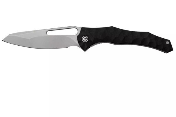 CIVIVI Spiny Dogfish Stonewashed 14C28N/Black G10 C22006-1 - KNIFESTOCK