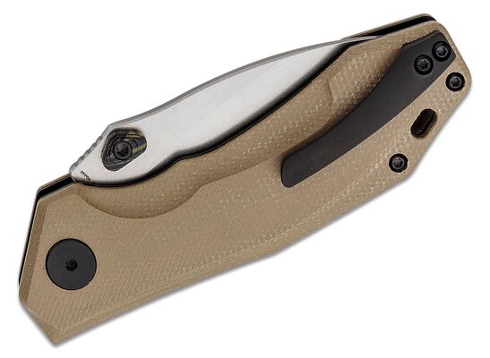 Petrified Fish PFP04 Havrog Stonewash K110 khaki Micarta PFP04KAMW - KNIFESTOCK