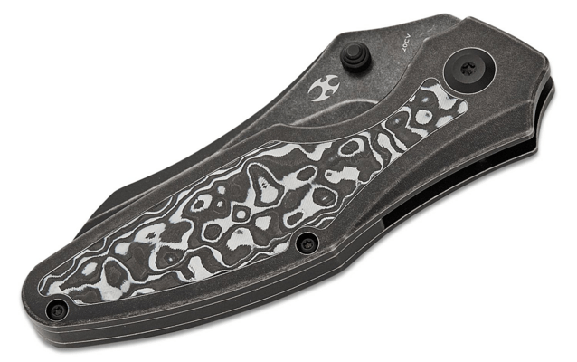 KANSEPT Baba Yaa Blackwash CPM 20CV Frame Lock K1074A3 - KNIFESTOCK