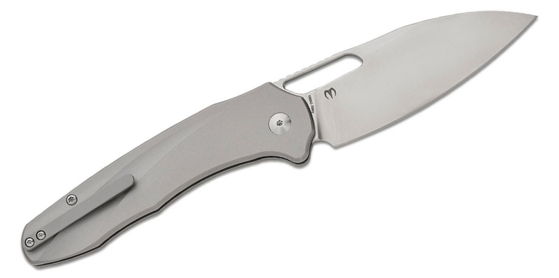 Nôž Artisan Ornis Sand Blast Titanium, (Sand Polished) S90V 1865G-GY - KNIFESTOCK